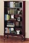 Queen Anne 24"w Five-shelf Bookcase