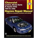 Haynes Chevrolet Lumina,Monte Carlo and Impala (FWD) 1995-2003 (Haynes Repair Manual)