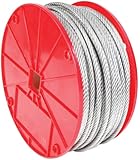 Koch 002123 1/8 by 500-Feet 7 by 7 Cable , Galvanized