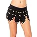 Leg Avenue Women's Warrior Studded Panel Boyshorts