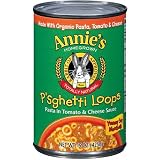 Annie's Homegrown Organic P'sghetti Loops With Soy Meatballs, 15.0 Ounce Tins (Pack of 12)