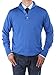 Luciano Natazzi Men's Mock Neck Elbow Patch Quarter Button Sweater Relaxed Fit