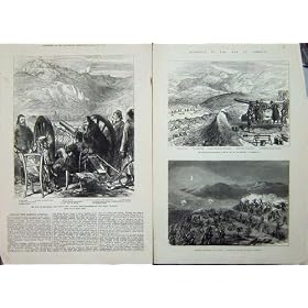 �푈�̃A�����j�A Moukhtar �̃p�V���� Erzeroum Shipka �̃p�X 1877
