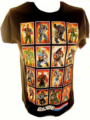  G.I. Joe Mens T-Shirt - Classic Action Figure Art Collection GI Joe