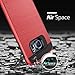 Galaxy S6 Edge Case, Verus [Verge][Red] - [Military Grade Protection][Slim Fit] For Samsung Galaxy S6 Edge