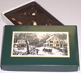 Scott's Cakes 1/2 lb. Dark Chocolate Almond Bark in a Homestead Box