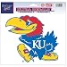 Kansas Jayhawks Logo 5x6 Cling Decal