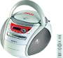 Sony CFD-E90PS Psyc CD Radio Cassette Recorder Boombox (White)