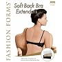 NuAngel Bra Extenders   3 Hook White