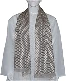 Men Scarf Silk Anniversary Gift Man Handmade In India 13 x 70 (ssmf001)