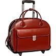McKlein USA W Series Glen Ellyn Leather Detachable-Wheeled Ladies Case