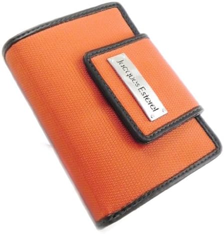 Wallet 'Jacques Esterel' orange brown.