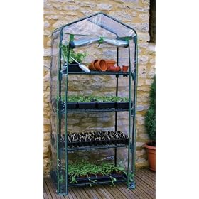 Gardman Rainbow Garden R687 4-Tier Mini Greenhouse