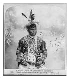 Historic Print (XL): Among the Winnebago Indians. Chach-scheb-nee-nick-ah (Young Eagle)