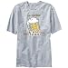 T-Shirt Mens Heather Gray " U.S. Virgin Islands DRINK TEAM " Countries Large