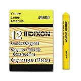 Lumber Crayon - Permanent, Yellow, Dozen(sold in packs of 3)