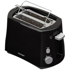 Cloer 3310 Cool-Wall-Toaster schwarz