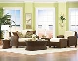 Cabana Banana Love Seat Set 1 in Cocoa - Home Styles - 5402-200-SET-1