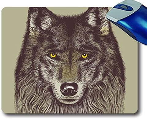 NBcase Wolf Windcatcher Black cool mouse pads