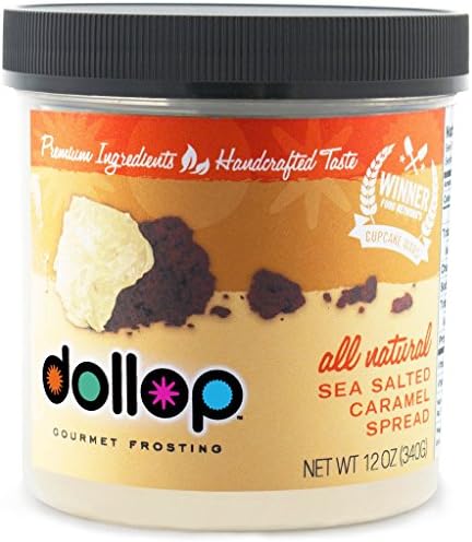 Dollop Gourmet All-Natural Non-GMO Frosting (Sea Salt Caramel)