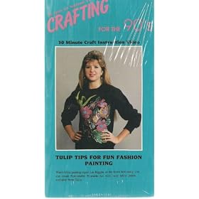 Crafting for the 90's - Tulip Tips for Fun Fashion Painting