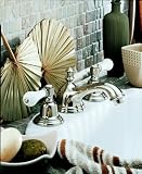 Delta Select 6530-PNLHP Stratford Classic Widespread Lavatory No Handles, Polished Nickel