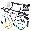 Black Mountain Products Heavy Duty Chin Up Bar and Resistance Bands