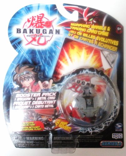 Bakugan Battle Brawlers Haos Grey Tigrerra Series 1 Booster Pack