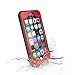 [New Release]Waterproof Case for iPhone 6s, Shokk DRIFT Series IP68 Certified Waterproof Shockproof Snowproof Dirtproof Protective Case for iPhone 6/iPhone 6s 4.7 inch(Red)