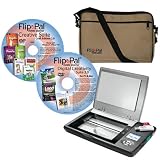 Brother Flip-Pal Deluxe Bundle Mobile Scanner with Creative Suite Craft Edition 2.0 DVD/Carrying Case/SD to USB adapter