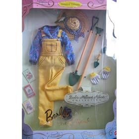 1997 Barbie Collectibles - Barbie Millicent Roberts Collection - Green Thumb Fashion Set