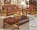Kitchen & Housewares : Bridgeport Golden Oak Coffe Table By Elite Furniture