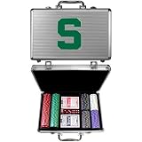 Bergamont Michigan St. Spartans 200 Piece Poker Chip Set