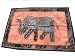 Elephant Sari Patchwork Wall Hanging -Intricate Designs & Beadwork
