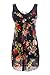 NoNoCatFlower Printing Modest 1 Piece Swimwear Cover Up swimdress Plus Size for Women