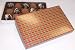 Scott's Cakes Cocoa Covered Dark and Dark Chocolate Truffles 1 Pound Christmas Plaid Box