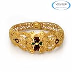 Vendee Gold plated Designer bangle for womens