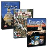 DVD : U.S. History Gift Set #2 - Washington, DC - The U.S. Capitol - Civil War: A Concise History