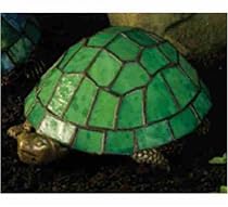 Meyda 4in. High x 9in. Wide x 6in. Deep Tiffany Turtle Accent Lamp 10750