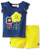 Kids Headquarters Girls 2-6X Short Set