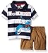Baby Boys' Rock 2 Pc Short Set Stripe Motorcycle, Value Not Found, Value Not Found