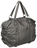 Buffalo 108283 BAG 208-AB1872 PU BLACK 01, Damen Henkeltaschen, 36x10x33