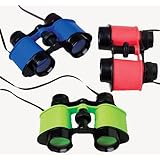 Binoculars, Assorted Colors, 12 count