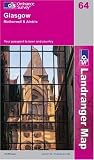 Glasgow, Motherwell and Airdrie (Landranger Maps)