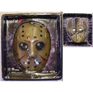 JASON VORHEES PROP MASK REPLICA FRIDAY THE 13TH NECA 1 1 SCALE by 
