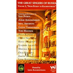 Great Singers of Russia 2 [VHS]