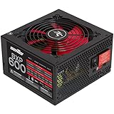 Bxp600-ps Pc Power Supply / 120 Mm Red Bearing Fan / ATX 2.2 / 115-230 V / Single Rail 12v / 1xpci-e+4xmolex+4sata Sentey® Red Fan Cooler / 70% Efficiency / Over Power Protection / Over Voltage Protection / Short Circuit Protection / Under Voltage Protection / Black Chassis Color / Red Fan
