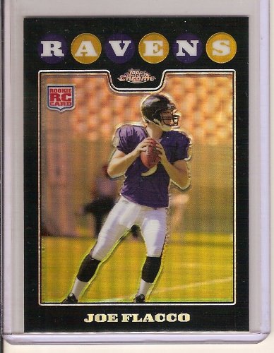 2008 Topps Chrome Joe Flacco Rookie Card