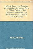GNVQ science assignments. Advanced