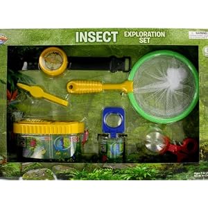 Insect Bug Exploration Kit Butterfly Net Boys Kids Toy